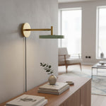 Cargar imagen en el visor de la Galería, Astris Slim Profile Wall Lamp - Adjustable Modern Wall Mounted Light for Bedroom Living Room or Study