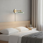 Cargar imagen en el visor de la Galería, Astris Slim Profile Wall Lamp - Adjustable Modern Wall Mounted Light for Bedroom Living Room or Study