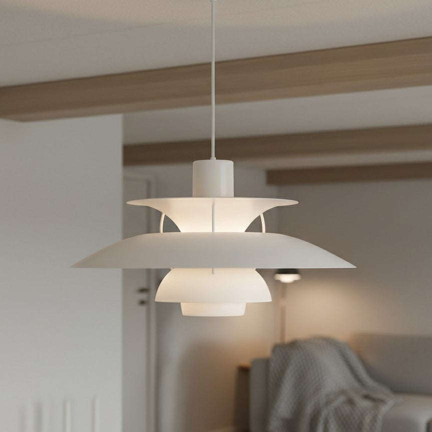 Lampada a sospensione Danish Design – Design nordico scandinavo multicolore per sala da pranzo e soggiorno N38