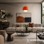Load image into Gallery viewer, Nordic Lipko Pendant Light – Compact Frosted Globe Hanging Lamp for Apartments and Cozy Nooks