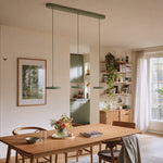 Load image into Gallery viewer, Evanos Disc Design Pendant Light – Sculptural Iron Disc Style for Modern Dining Room