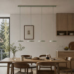 Load image into Gallery viewer, Evanos Disc Design Pendant Light – Sculptural Iron Disc Style for Modern Dining Room