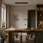 Load image into Gallery viewer, Evanos Disc Design Pendant Light – Sculptural Iron Disc Style for Modern Dining Room