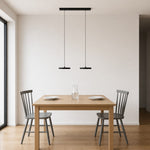 Load image into Gallery viewer, Evanos Disc Design Pendant Light – Sculptural Iron Disc Style for Modern Dining Room