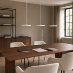 Load image into Gallery viewer, Evanos Disc Design Pendant Light – Sculptural Iron Disc Style for Modern Dining Room
