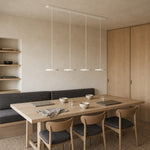 Load image into Gallery viewer, Evanos Disc Design Pendant Light – Sculptural Iron Disc Style for Modern Dining Room