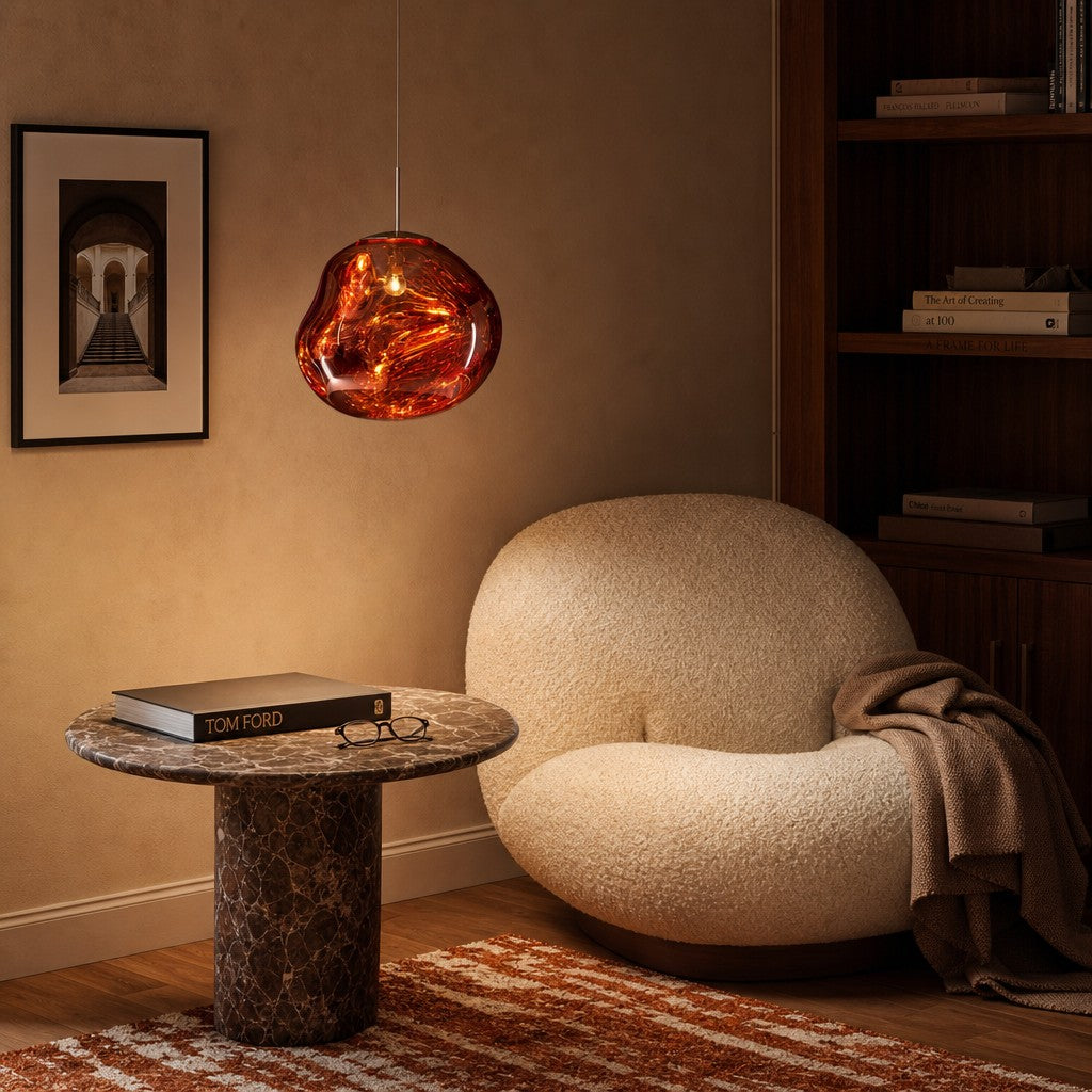 Lampada a Sospensione Organica Glyador – Lampada Moderna a Sospensione per Interni Casa N28