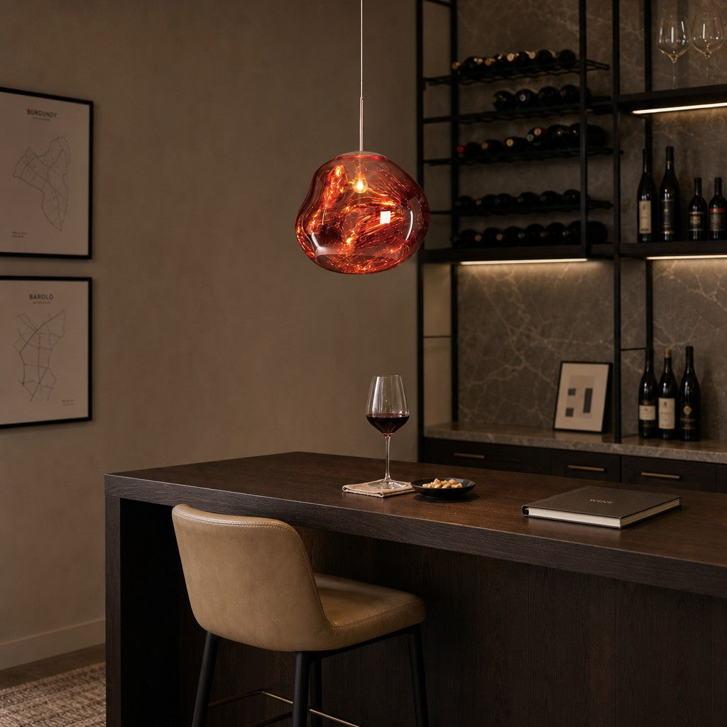 Lampada a Sospensione Organica Glyador – Lampada Moderna a Sospensione per Interni Casa N28