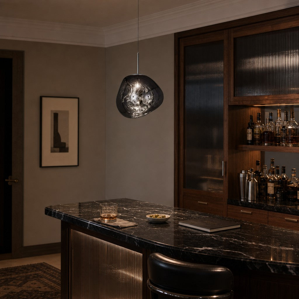 Lampada a Sospensione Organica Glyador – Lampada Moderna a Sospensione per Interni Casa N28