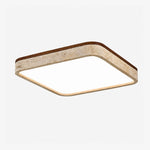 Load image into Gallery viewer, Torvella Round Ceiling Light Sculptural Disc Flush Mount - Modern Natural Bedroom Lighting
