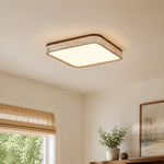 Load image into Gallery viewer, Torvella Round Ceiling Light Sculptural Disc Flush Mount - Modern Natural Bedroom Lighting