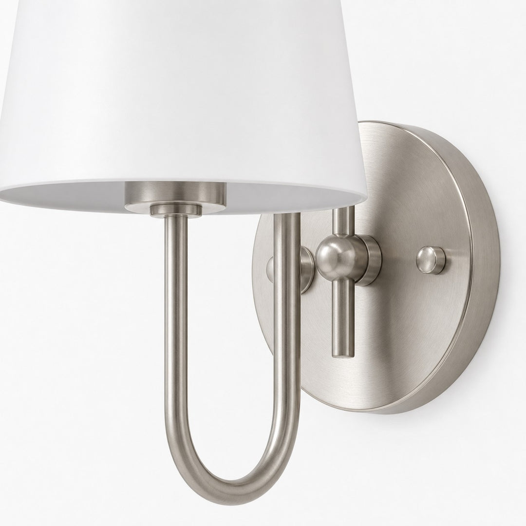 Applique in vetro e metallo in stile francese
