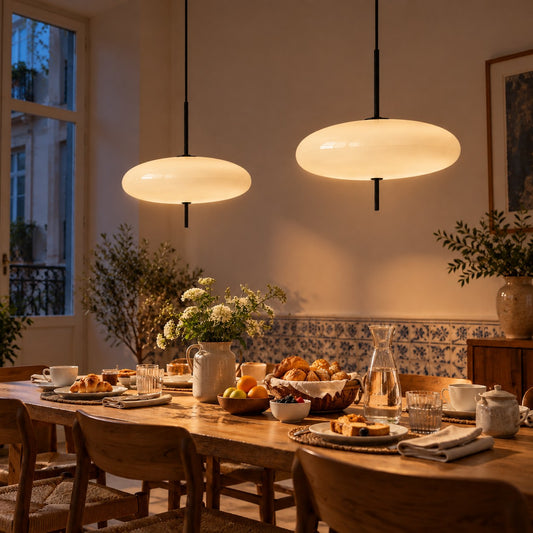 Luna Disc Minimalist Pendant Lamp
