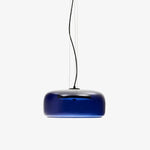 Charger l'image dans la visionneuse de la galerie, Suspension Lunorae en verre arrondi - Éclairage sculptural moderne pour salon