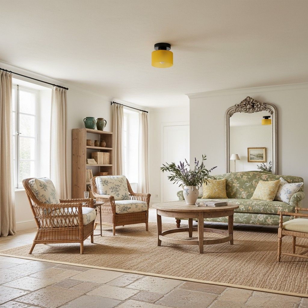 Moriglaze Sculpturale Glazen Kap Cilinder Plafondlamp - Moderne Opbouwlamp voor Entree of Woonkamer