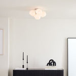 Load image into Gallery viewer, Brina Glass 5-Light Flush Mount - Minimalist Glass Ceiling Fixture
