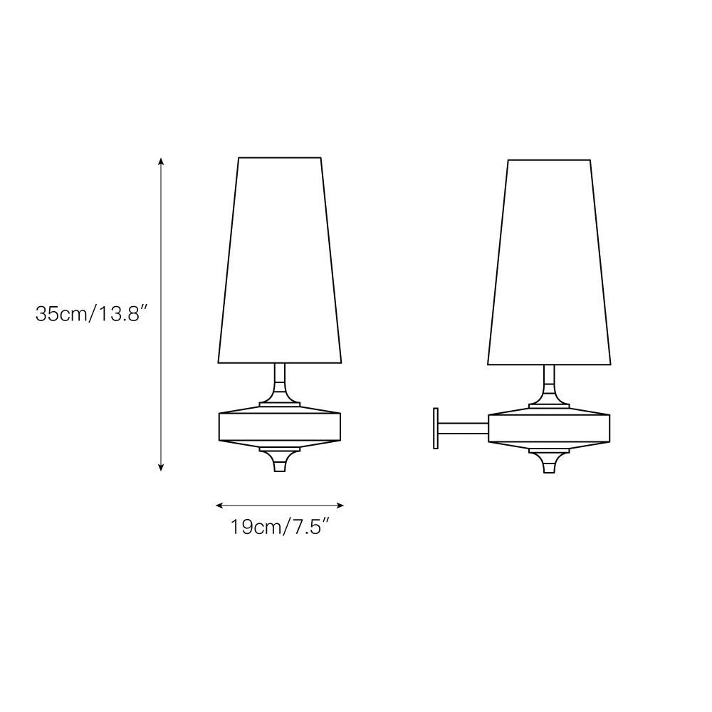 Meva Contemporary Multi-Head Wall Lamp for Living Room & Corridor