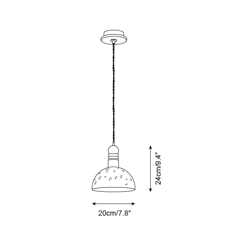 Lampa wisząca Sylvane Dome
