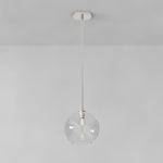 Load image into Gallery viewer, Selvion Sculptural Globe Pendant Light - Modern Glass Pendant Lamp - Sleek Design
