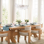 Load image into Gallery viewer, Bravira Glass Bubbled Chandelier - Vintage Brass Oval Glass Lighting
