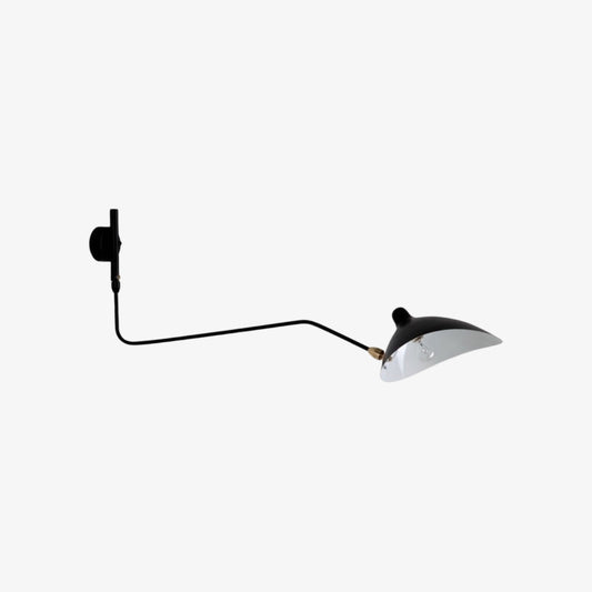 Applique murale design minimaliste moderne Arclume – Applique à bras réglable élégante Éclairage contemporain N42