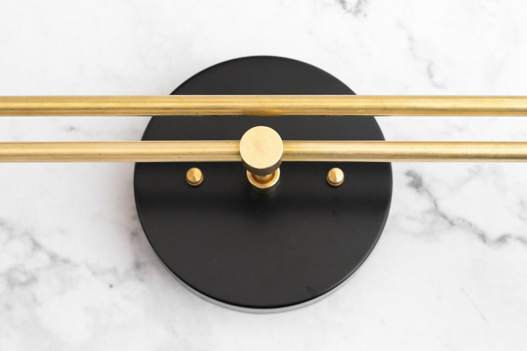 Mobilux Line Modern Vanity Light - Bathroom Wall Fixture in Art Deco Style