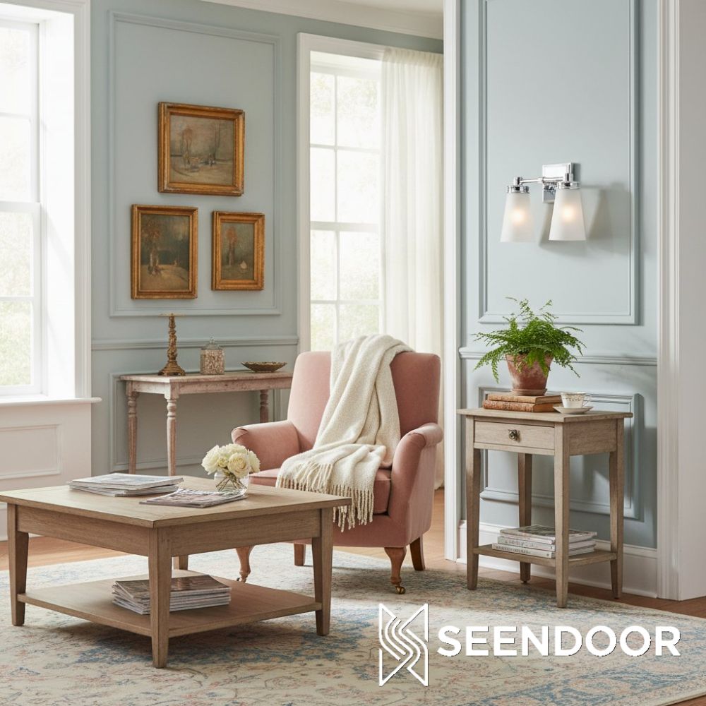 Derlina Classic Multi-head Glass Shade Wall Lamp for Bathroom & Bedroom