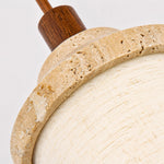 Cargar imagen en el visor de la Galería, Rounded stone rim and natural pitted surface close-up