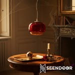 Load image into Gallery viewer, Clinco Modern Double Stained Glass Pendant Light for Living room
