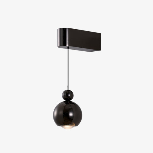 Lámpara de pared moderna ajustable Glintap con control táctil – Aplique de pared minimalista de metal y acrílico para sala de estar