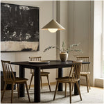 Load image into Gallery viewer, Brivana Adjustable Pendant – Cone Shade Light for Kitchen or Dining
