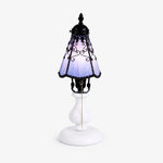 Cargar imagen en el visor de la Galería, Tiffany-style stained glass table lamp