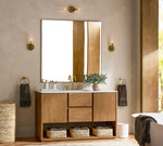 Load image into Gallery viewer, Bravira Ribbed Glass Wall Lamp - Tube Metal Light in Classic Finishes
