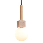 Load image into Gallery viewer, Modern Travertine Cube Pendant Light
