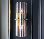 Load image into Gallery viewer, Lumora Crystal Wall Sconce – Elegant Lighting for Hallway &amp; Bedroom
