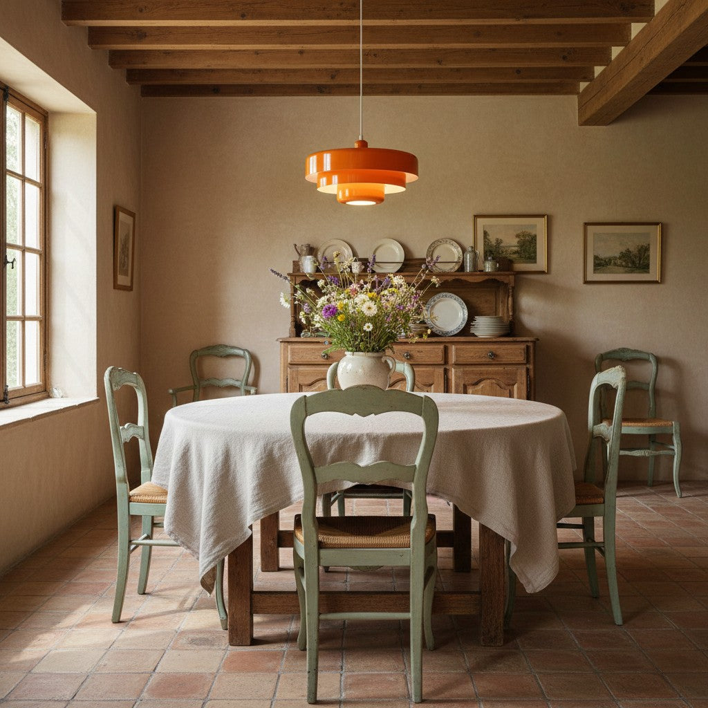 Malero Triple Layer Macarons Pendant Light - Modern Disc Form Lighting for Dining Room or Lounge N52