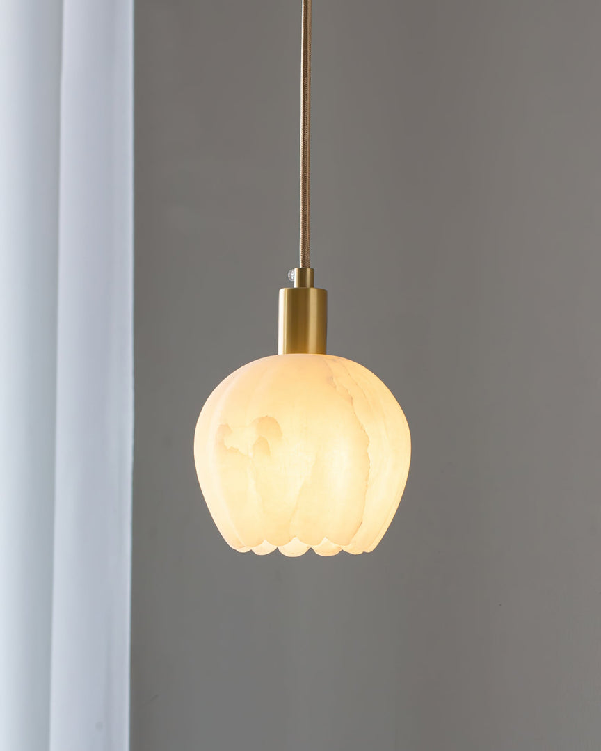 Lilin Alabaster-Pendelleuchte
