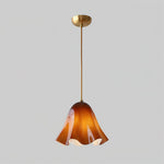 Load image into Gallery viewer, Bellina Artistic Glass Pendant Light - Modern Bloom Inspired Hanging Ceiling Lamp
