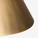 Afbeelding laden in galerijweergave, Aurecyl Tafellamp — Slanke taps toelopende metalen tafellamp met vintage afwerking voor de woonkamer