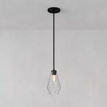 Load image into Gallery viewer, Merin Transparent Glass Sculpture Geometric Chandelier
