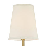Load image into Gallery viewer, Meshara Minimalist Gold Wall Lamp - Metal and Fabric Material for Living Room