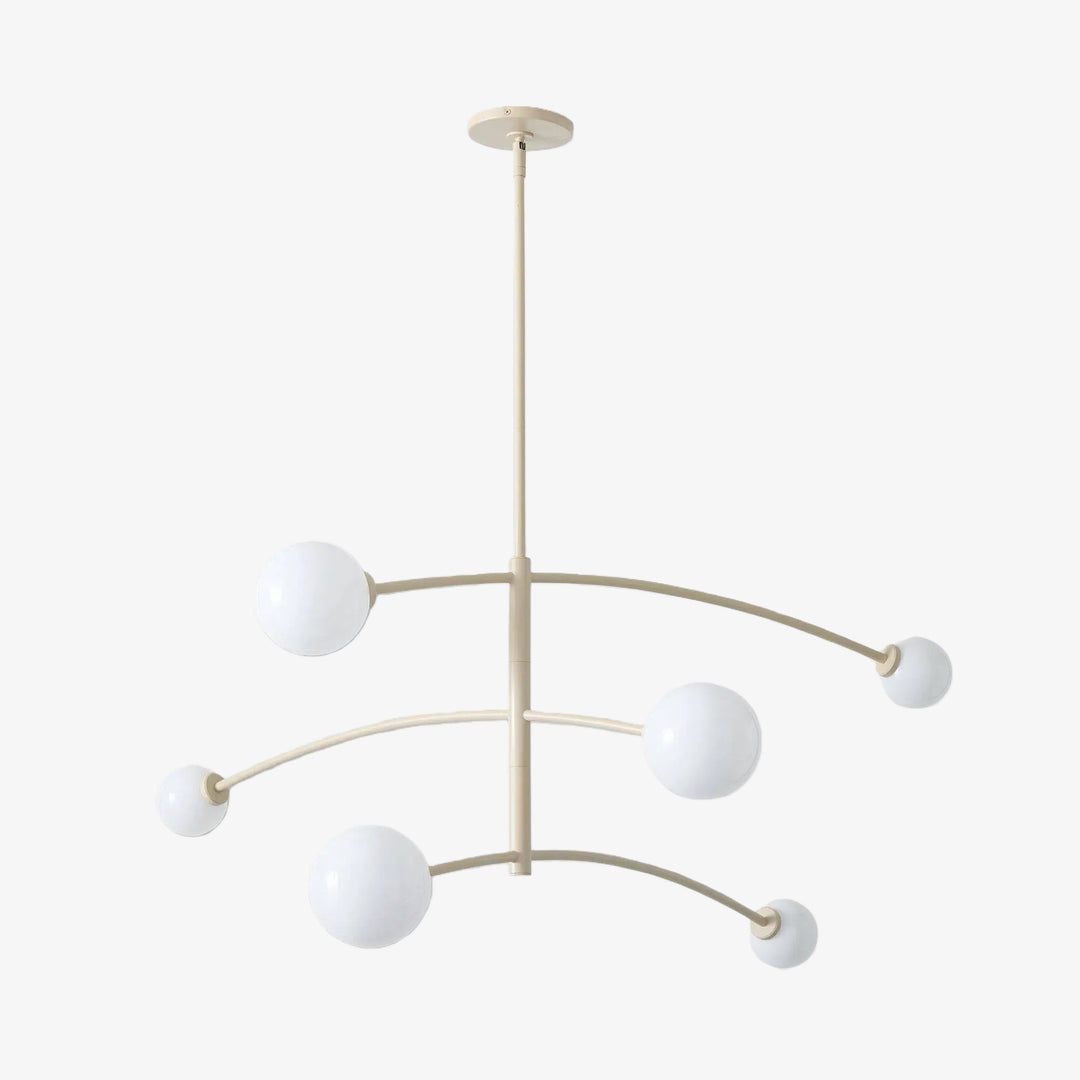 Lustre suspendu en verre Arden – Design géométrique minimaliste pour intérieurs modernes