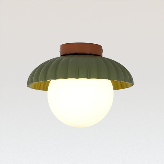 Lámpara de Techo Cream Style de Resina con Diseño Alienígena