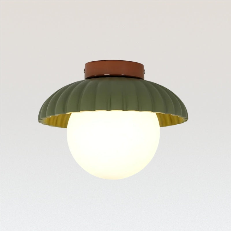 Crème Stijl Hars Alien Plafondlamp