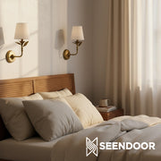 Celia Rustieke Botanische Gesmede IJzeren Wandkandelaar