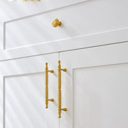 Kwikset Cameron Passage Brass Door Knob – Non-Locking, Dummy Option