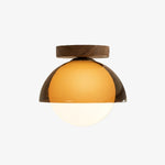 Afbeelding laden in galerijweergave, Lucy Vintage acryl plafondlamp met opbouwmontage