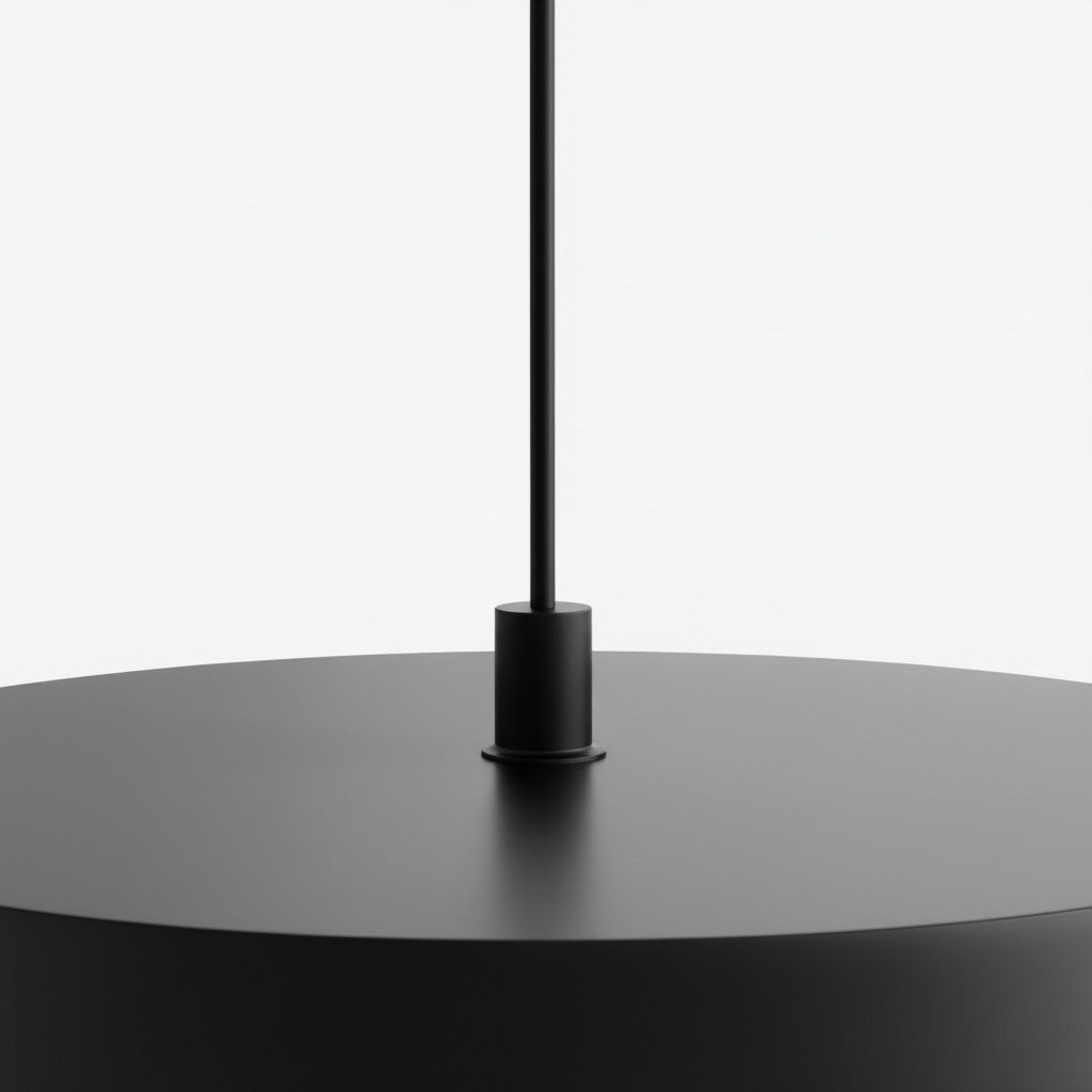 Evanos Disc Design Pendant Light – Sculptural Iron Disc Style for Modern Dining Room