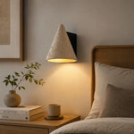 Cargar imagen en el visor de la Galería, Natural bedside scene with warm stone wall lamp