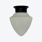 Cargar imagen en el visor de la Galería, Minimalist Glass Ceiling and Black Metal Lamp